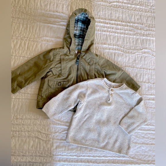 Zara Other - 9-12 months boys fall/winter lot Zara + Carters